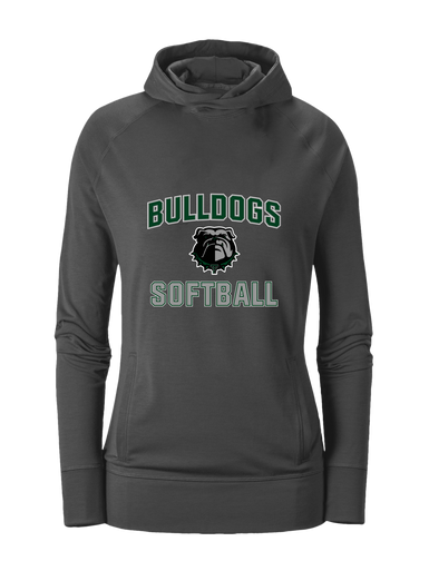 Trimble Bulldogs Softball #1 Women's Hoodie