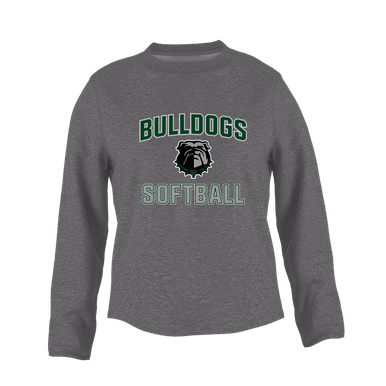 Trimble Bulldogs Softball #1 Women's Sweatshirt