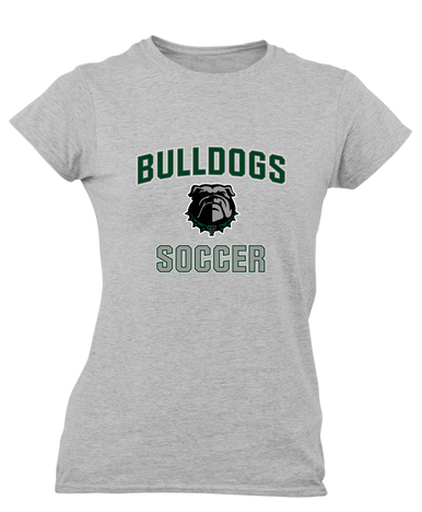 Trimble Bulldogs Soccer #1 Women's Premium SS T-Shirt