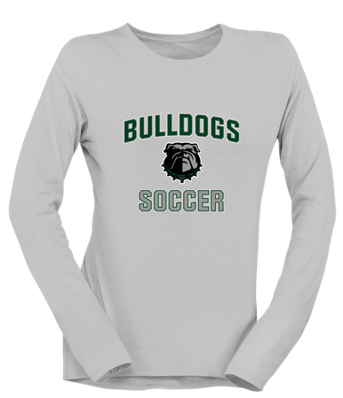 Trimble Bulldogs Soccer #1 Women's LS T-Shirt
