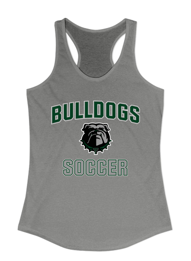 Trimble Bulldogs Soccer #1 Women's Tank Top