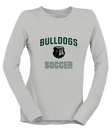 Trimble Bulldogs Soccer #1 Women's Premium LS T-Shirt