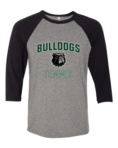 Trimble Bulldogs Tennis Men's Baseball T-Shirt