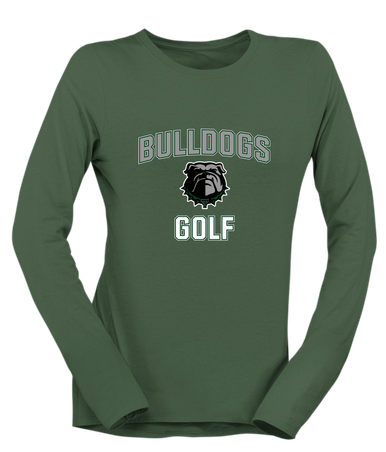Trimble Bulldogs Golf Women's Premium LS T-Shirt