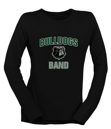 Trimble Bulldogs Band # 1 Women's Premium LS T-Shirt