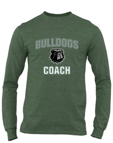 Trimble Bulldogs Coach Men's LS T-Shirt