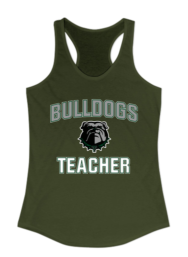 Trimble Bulldogs Teacher Women's Tank Top