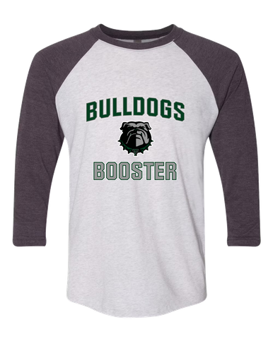 Trimble Bulldogs Booster Women's Baseball T-Shirt