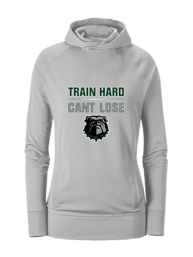 Trimble Bulldogs Train Hard, Can't Lose Women's Hoodie