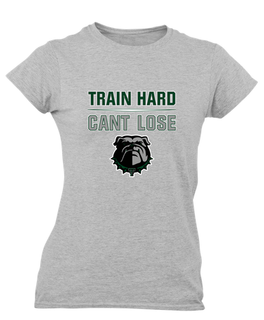 Trimble Bulldogs Train Hard, Can't Lose Women's SS T-Shirt