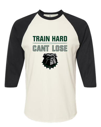 Trimble Bulldogs Train Hard, Can't Lose Women's Baseball T-Shirt
