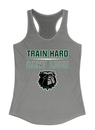 Trimble Bulldogs Train Hard, Can't Lose Women's Tank Top