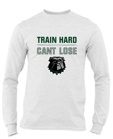 Trimble Bulldogs Train Hard, Can't Lose Men's Premium LS T-Shirt