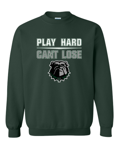 Trimble Bulldogs Play Hard, Can't Lose Men's Sweatshirt
