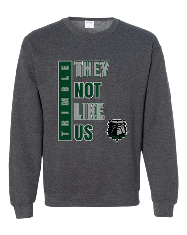 Trimble Bulldogs They Not Like Us #1 Men's Sweatshirt