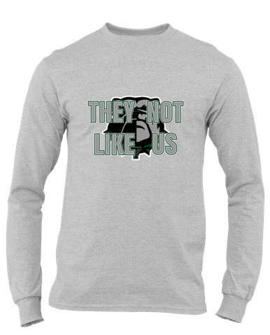 Trimble Bulldogs They Not Like Us #2 Men's Premium LS T-Shirt