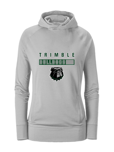 Trimble Bulldogs Mascot #7 Women's Hoodie