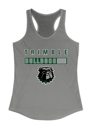 Trimble Bulldogs Mascot #7 Women's Tank Top