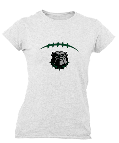Trimble Bulldogs Football #2 Women's SS T-Shirt