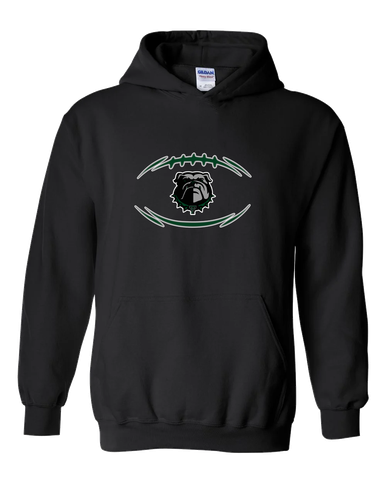 Trimble Bulldogs Football #3 Men's Hoodie