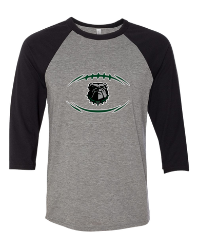 Trimble Bulldogs Football #3 Men's Baseball T-Shirt