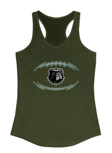 Trimble Bulldogs Football #3 Women's Tank Top