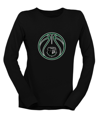 Trimble Bulldogs Basketball #2 Women's Premium LS T-Shirt