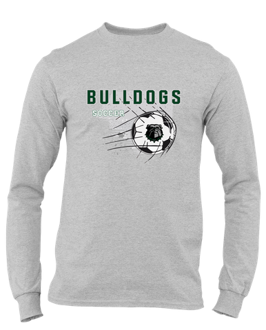 Trimble Bulldogs Soccer #2 Men's Premium LS T-Shirt