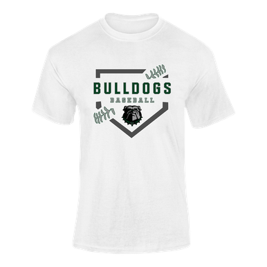 Trimble Bulldogs Baseball #2 Men's SS T-Shirt