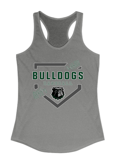 Trimble Bulldogs Baseball #2 Women's Tank Top