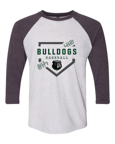 Trimble Bulldogs Baseball #2 Women's Baseball T-Shirt