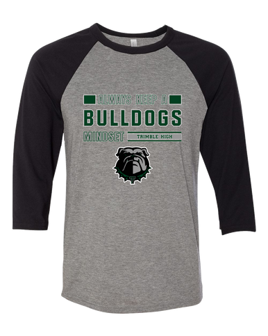 Trimble Bulldogs Mindset Women's Baseball T-Shirt