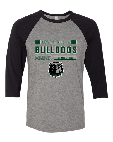 Trimble Bulldogs Mindset Men's Baseball T-Shirt
