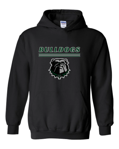 Trimble Bulldogs Mascot #8 Men's Hoodie