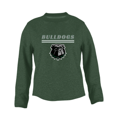 Trimble Bulldogs Mascot #8 Women's Sweatshirt
