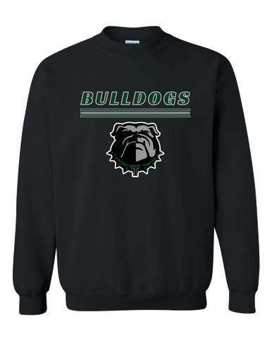 Trimble Bulldogs Mascot #8 Men's Sweatshirt
