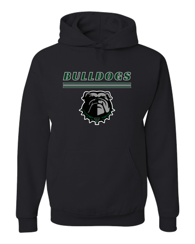Trimble Bulldogs Mascot #8 Men's Premium Hoodie