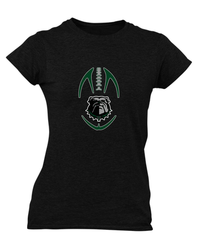 Trimble Bulldogs Football #4 Women's SS T-Shirt