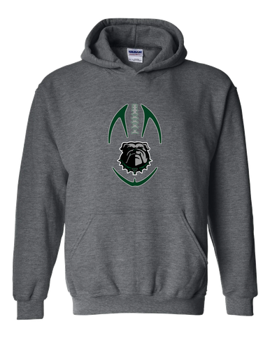 Trimble Bulldogs Football #4 Men's Hoodie