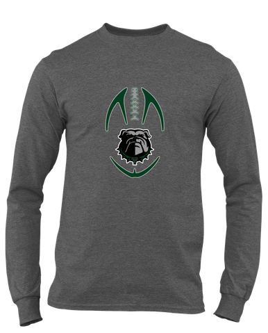 Trimble Bulldogs Football #4 Men's Premium LS T-Shirt