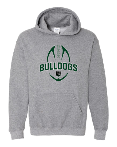 Trimble Bulldogs Football #5 Men's Hoodie