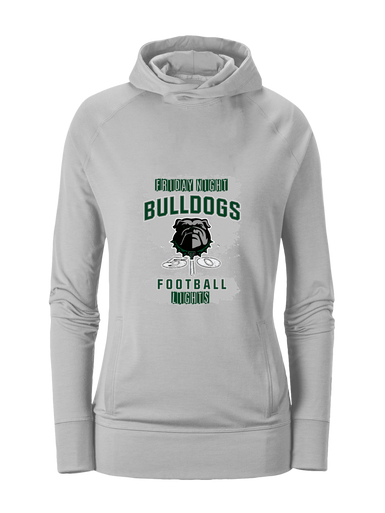 Trimble Bulldogs Football #6 Women's Hoodie