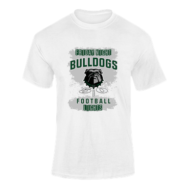 Trimble Bulldogs Football #6 Men's Premium SS T-Shirt
