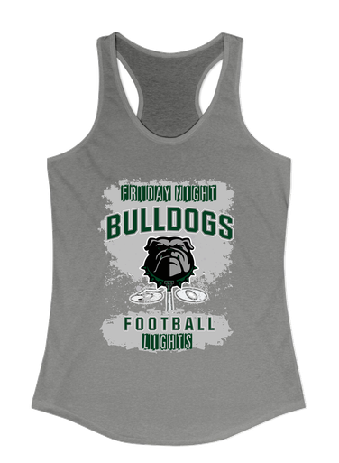 Trimble Bulldogs Football #6 Women's Tank Top