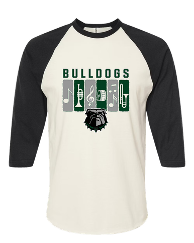 Trimble Bulldogs Band # 2 Women's Baseball T-Shirt