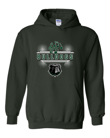 Trimble Bulldogs Band # 3 Men's Hoodie