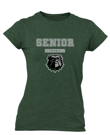 Trimble Bulldogs Senior #2 Women's Premium SS T-Shirt