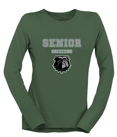 Trimble Bulldogs Senior #2 Women's LS T-Shirt