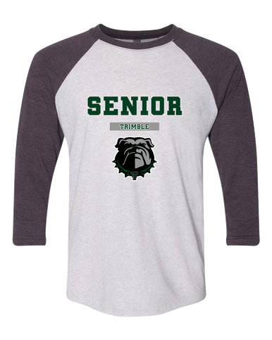 Trimble Bulldogs Senior #2 Women's Baseball T-Shirt