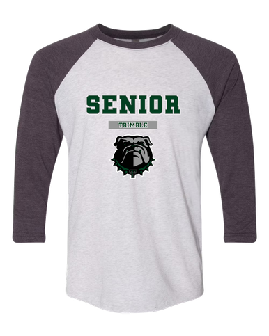 Trimble Bulldogs Senior #2 Men's Baseball T-Shirt